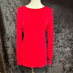 Susan Graver Liquid Knit Long Sleeve Top